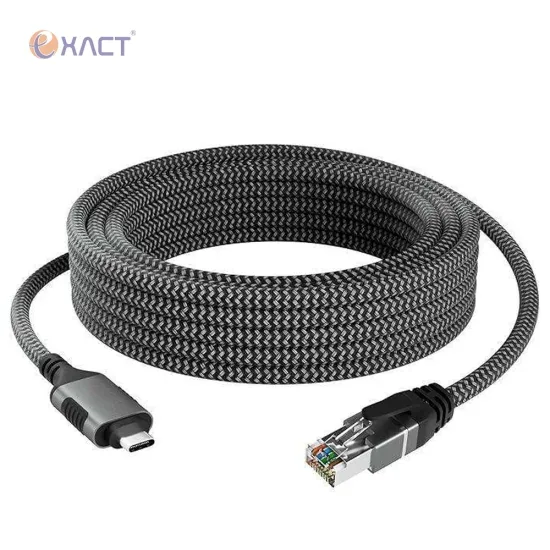 USB3.0 Кабель типа USB Type-C к Ethernet для принтера Android и сканера штрих-кодов