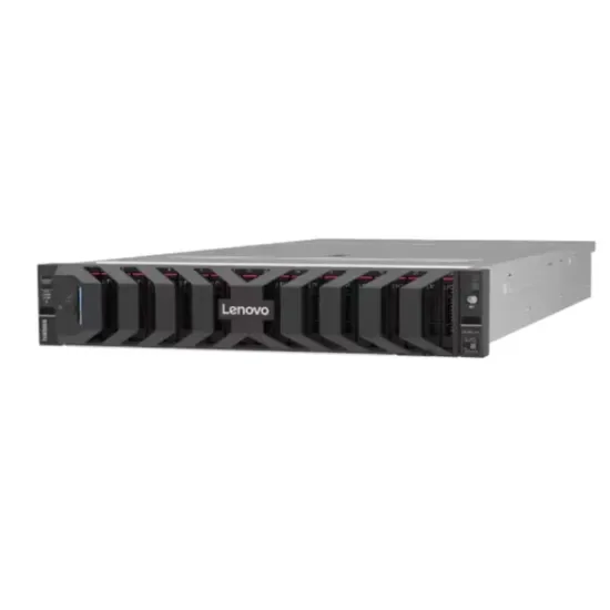 Сервер Lenovo Thinksystem Sr850 V4 2u с двумя процессорами Intel Xeon, избыточный блок питания