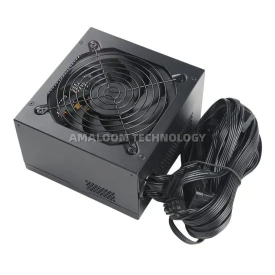 Фабрика 80plus Бронзовый ATX 450W 500W 550W 600W 650W 700W 750W Блок питания PSU для настольного компьютера и игрового игрока с Apfc DC-DC Efficiency88.9%