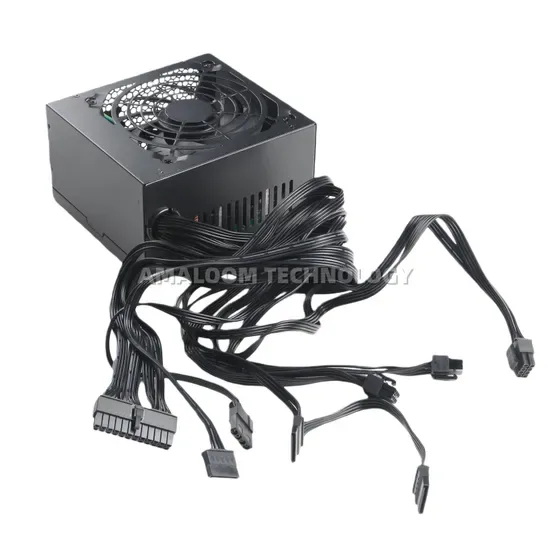 Фабричный широкий вольтажный ATX 500W блок питания ПК с черным дизайном