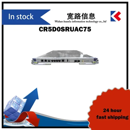 Cr5d0sruac75 Флагманский коммутатор и маршрутизатор C75 Макс 128GB DDR4 1: 1 Резервный горячий обмен для высококлассного модульного ядра маршрутизатора
