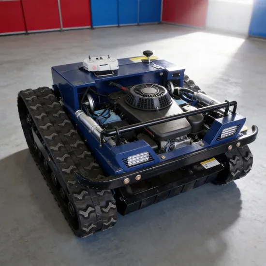 9HP Роботизированная газонокосилка с дистанционным управлением для густой растительности с 55cm шириной скашивания, использующая надежный 224cc двигатель Loncin с электрическим запуском
