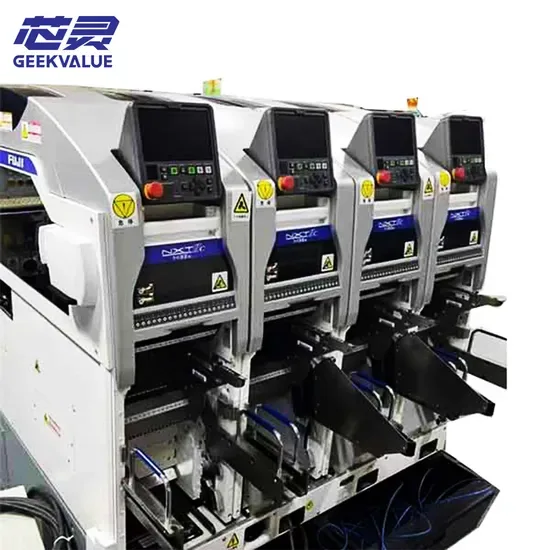 Высокая скорость Использованная линия SMT FUJI Nxt M3 и оборудование для установки SMD, машина для подбора и размещения