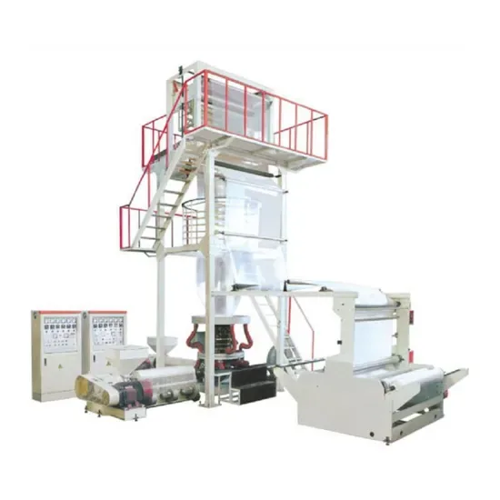 Аб Двойной Слой Коэкструзия Пленка Выдувная Машина для Теплоусадочной Пленки