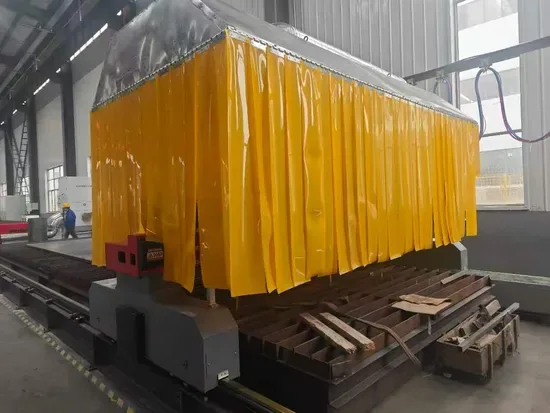 Высокоэффективные функции ЧПУ гантри газовой плазменной резки с автоматическим зажиганием для толщины металла 6-100mm для Н-образной балки