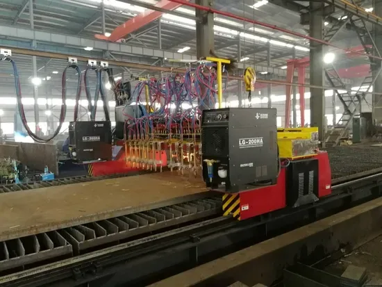 Машина для плазменной резки полос из стали CNC-4000