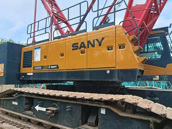 Высококачественный б/у 55t-500t Sany Xg Zoomlion Scc850A Xgc85 оригинальный гусеничный кран на продажу