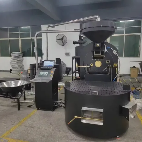 30kg Коммерческая фабрика зеленого кофе, обработка жареных кофейных зерен, промышленная долговечная машина для обжарки, обжарщики кофе