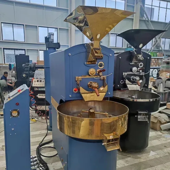 Нержавеющая сталь Высокоэффективная бытовая коммерческая 1.5-6.0kg ёмкость газовая машина для обжарки кофе с контролем температуры