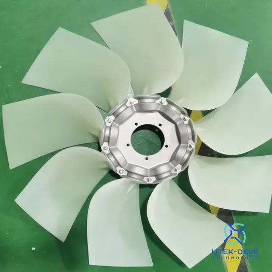 670mm Диаметр 7 Лопасти 2z Осевой вентилятор для катка Dynapac