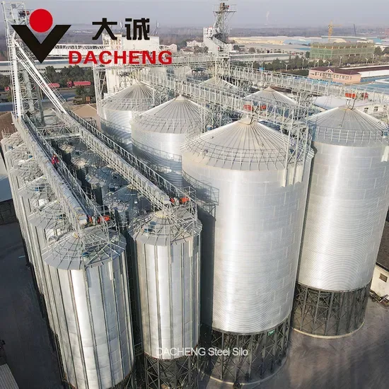 Горячие продажи заводская цена 275G/M2 риса, кукурузы, пшеницы, зернового силоса, используемого для рисовых мельниц, мукомольных мельниц, заводов по переработке кукурузы, зернотрейдеров, стальных