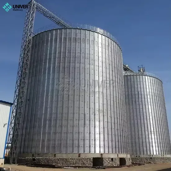 Хит продаж: индивидуально изготовленный стальной силос большой вместимости для хранения кукурузы, пшеницы, соевых бобов и риса