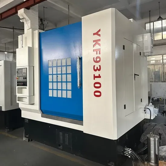 100mm Машина для снятия фасок и деб urring зубчатых колес CNC для цилиндрических дисков