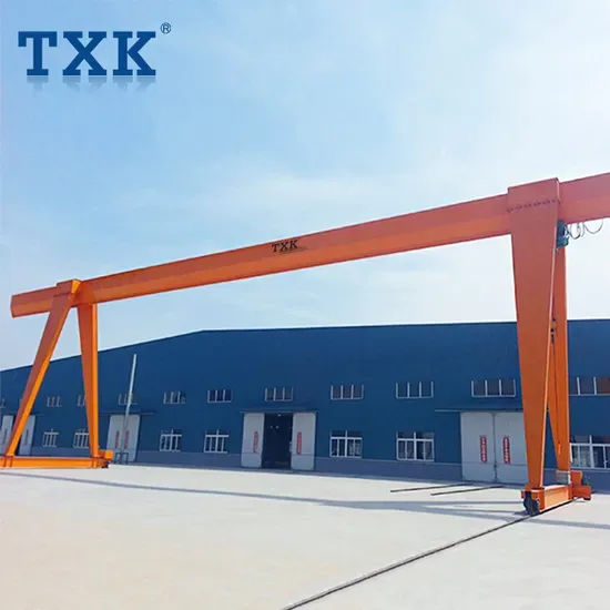 Тк 5ton 10ton 15ton Электрический передвижной уличный мобильный а-образный кран