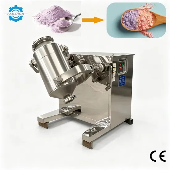 Sdm-100 3D Трёхмерное смесительное оборудование Motion Mixer для смешивания сухих порошков