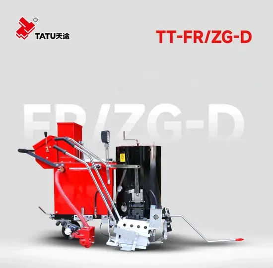 Тату Fr/Zg-D Автоматическая линия для термопластикового разметки для точной маркировки с электрическим приводом