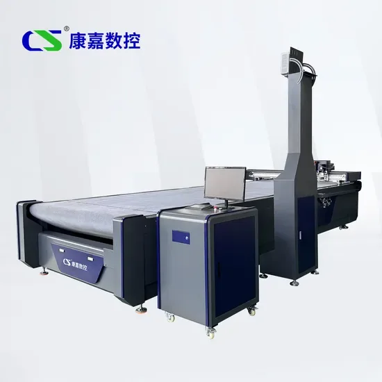 Высокоскоростной CNC вибрационный ножевой резак для обивки диванов, автоматический резак для ткани и кожи для мебельного производства
