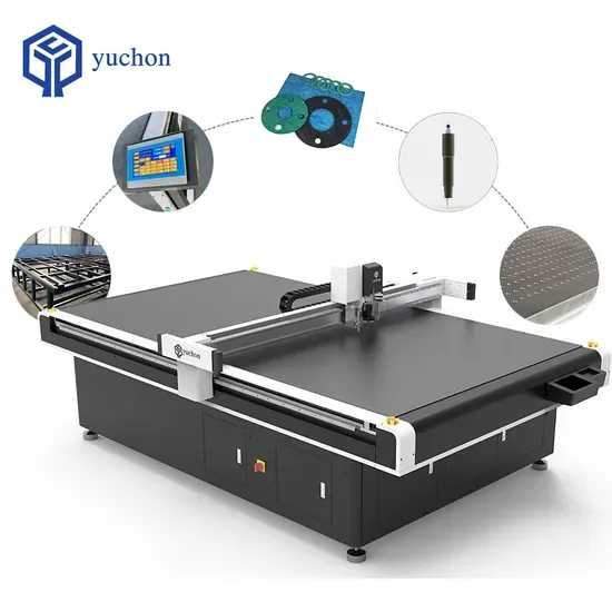 CNC графитовая неасбестовая асбестовая прокладка PTFE резиновое пластиковое полиуретановое уплотнительное кольцо прокладка автоматический цифровой ножевой резак машина для изготовления прокладок