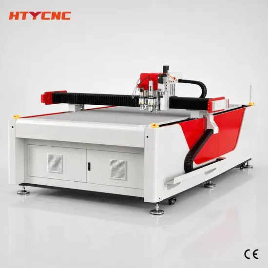 Hty1625 Продвинутый CNC-резак с колеблющимся ножом для производства прокладок из силиконовой резины и ПТФЭ