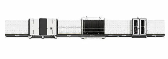 Высота 2850mm Линия производства стеклопакетов для изготовления изоляционного стекла с автоматическим sealing роботом для обработки окон и дверей