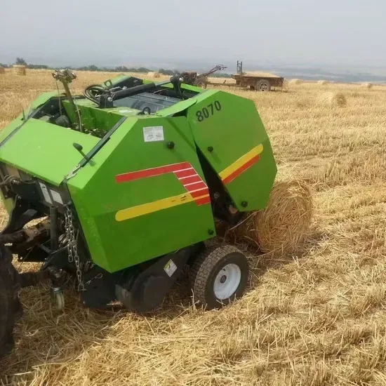 Мини круглый пресс-подборщик сена 30-50HP навесной для малых фермерских хозяйств