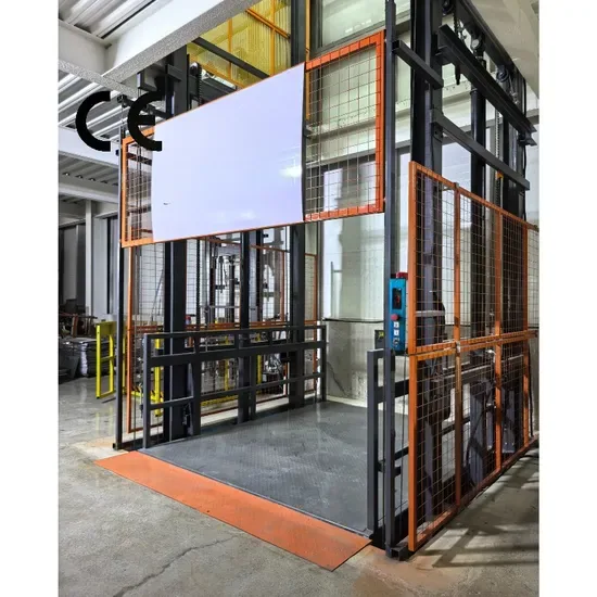 Настраиваемая 2ton 3ton 5ton 10ton 15ton промышленная складская подъемная платформа грузовой лифт электрический гидравлический направляющий грузовой лифт