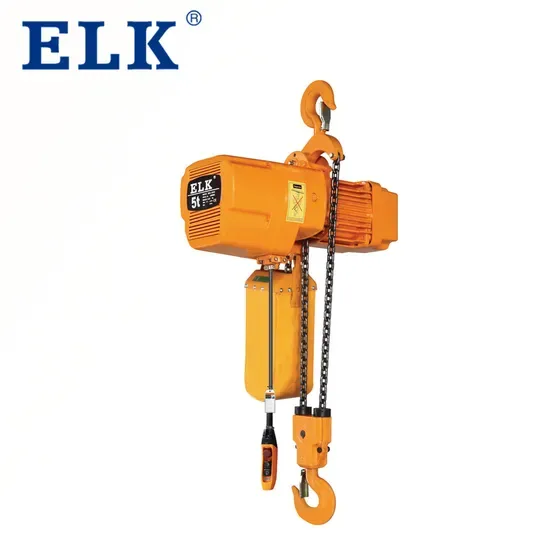 Электрическая цепная таль Elk 5 с электрическим тележкой для подъема