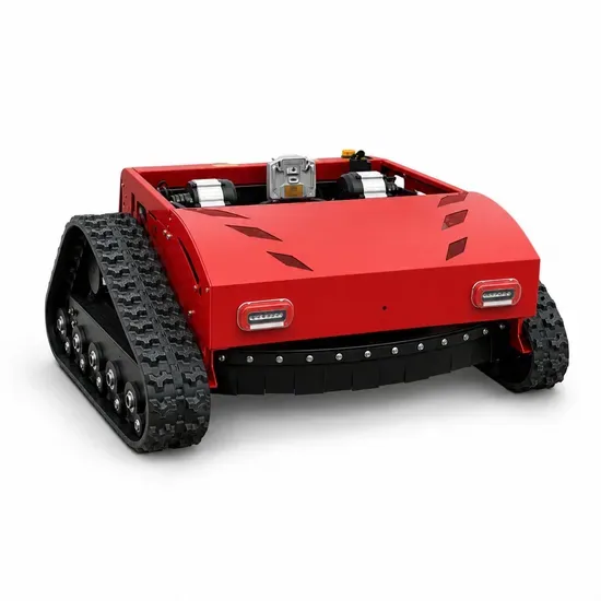1000mm 16HP Бензиновая гусеничная газонокосилка с дистанционным управлением для стрижки травы в саду