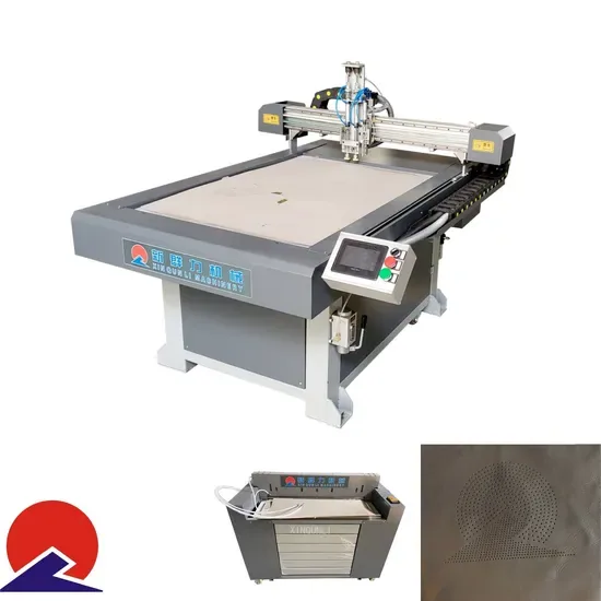 Высокоэффективная CNC машина для пробивки люверсов из кожи для всех кожаных материалов
