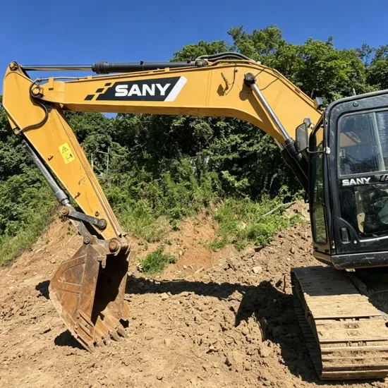 Высококачественный б/у гусеничный экскаватор Sany Sy 215c Продажа б/у экскаватора Sany Sy 215c Цена разумная, горячая распродажа и хорошее состояние