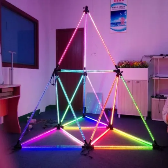 Геометрическое оформление ночного клуба 3D DMX RGB светодиодный метеорный сосулька свет
