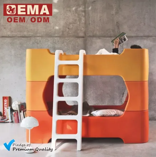 Детская деревянная портативная кроватка EMA для 3-12 лет с E1 классом