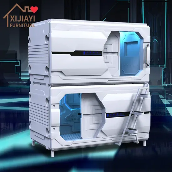Капсульная кровать Xijiayi из прочного АБС для современной гостиничной мебели