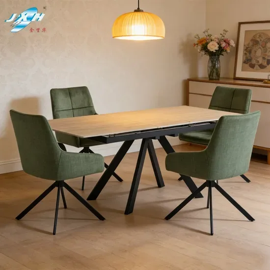 Хит продаж: современная мебель, мебель для столовой Foshan Home, обеденный стол из стали с порошковым покрытием