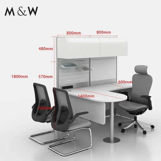 Профессиональный современный офисный мебельный стол от M&W, дизайн деревянного стола для врача