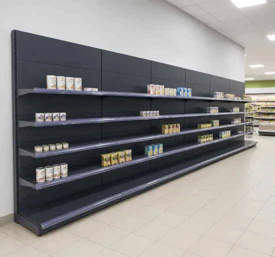 Многоуровневая двусторонняя металлическая полка для продуктов для удобного магазина, выставка книг, аптека/хранение масла, стеллаж для супермаркета