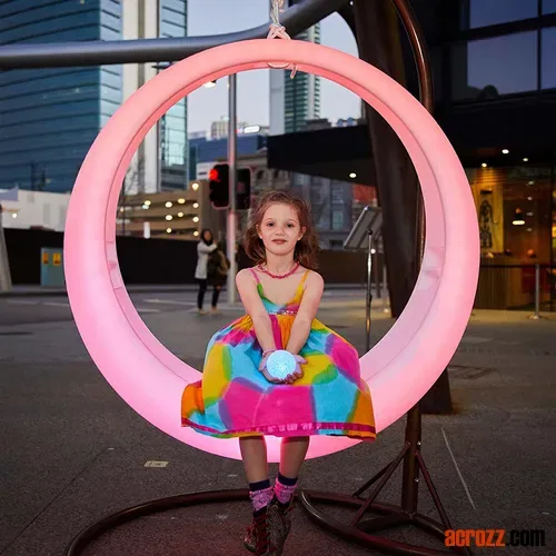 Светящиеся Illuminated Мебель LED Освещение Куб Стул Садовая Мебель Уличная Мебель Светящиеся Качели