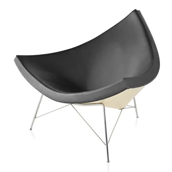 Ленивая диванная кокосовая реклайнерская офисная кожаная Chair