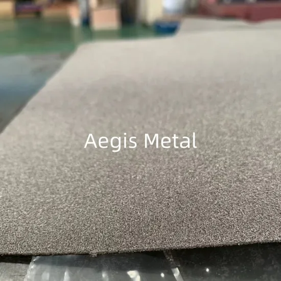 100X100X1mm 30 40 50 60 80 100ppi Открытая ячеистая металлическая пена кобальт