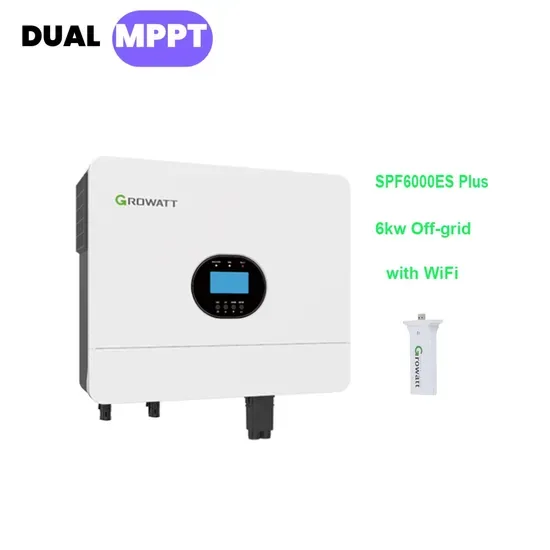 Гроватт SPF6000es Плюс 6kw Двойной MPPT офф-грид солнечный инвертор для солнечной энергетической системы