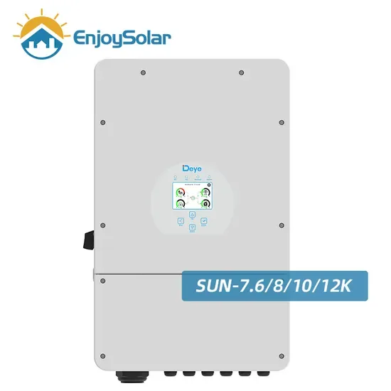220V/230V Гибридный солнечный инвертор Deye 6kw 8kw 10kw 12kw Однофазный солнечный гибридный инвертор с 48V литий-ионным аккумулятором и свинцово-кислотным аккумулятором