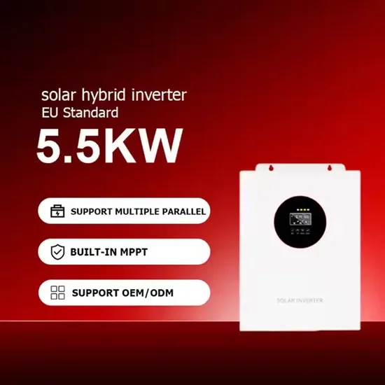 Встроенный 100A MPPT контроллер энергии синусоидального напряжения 5.5kw многофункциональный солнечный гибридный инвертор-зарядное устройство для 24V системы литиевых батарей