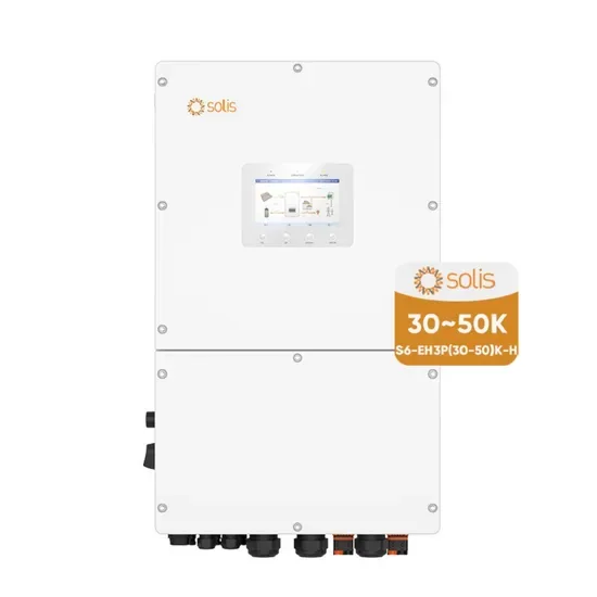 Солнечный инвертор Solis 30-50kw трехфазный гибридный инвертор DC/AC инверторы