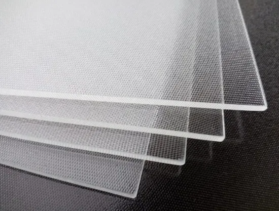 4mm 3.2mm, 2mm Закаленное стекло с низким содержанием железа для солнечных панелей