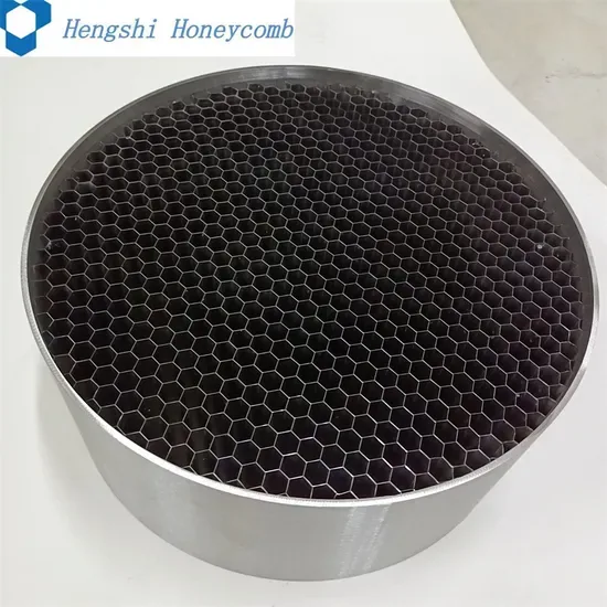 Хенгши медовая соты круглая форма нержавеющая сталь 304/316L соты аэродинамическая сетка