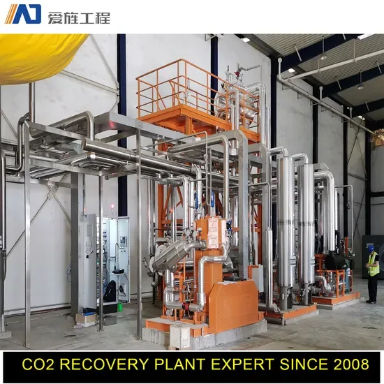 Игристое Вино 1200kgs/h CO2 Завод Восстановления Южная Америка