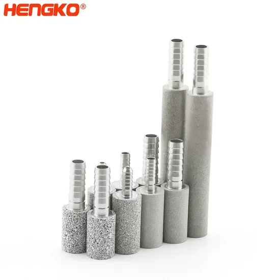 Камень для диффузии Hengko из спеченного металла из нержавеющей стали 0.5 2 30 до 40 микрон для карбонизации газа