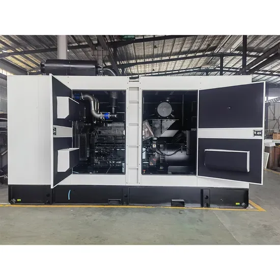 Современный открытый бесшумный 80kw дизельный генератор с 3 фазой и водяной турбиной