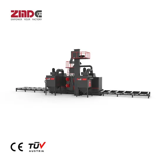 Автоматическая пескоструйная машина Zmde H Beam Dust Blaster