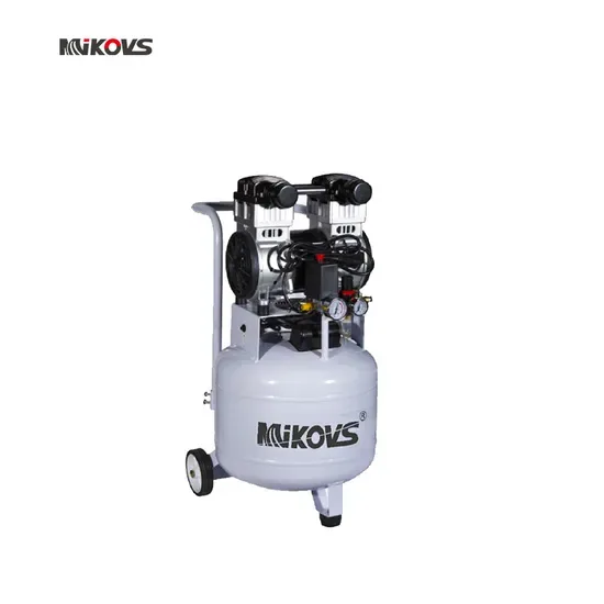25L 7 Галлона 750W 8 Портативный Тихий 100% Безмасляный Воздушный Компрессор